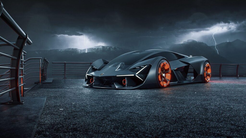 Lamborghini Terzo Millennio Digital Art , 2K Cars, k Wallpapers