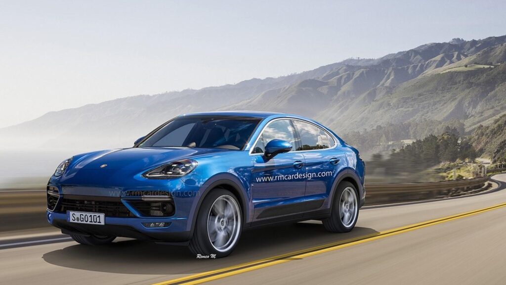 Porsche Cayenne Coupe Comes to Life in New Renderings