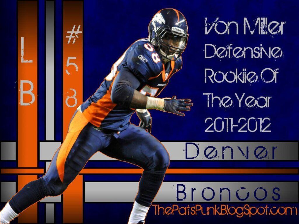Von Miller DROTY Computer Backgrounds by FBGNEP
