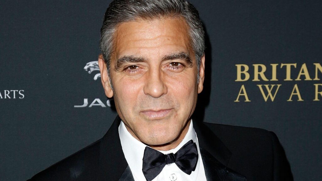George Clooney classy at Britannia Awards
