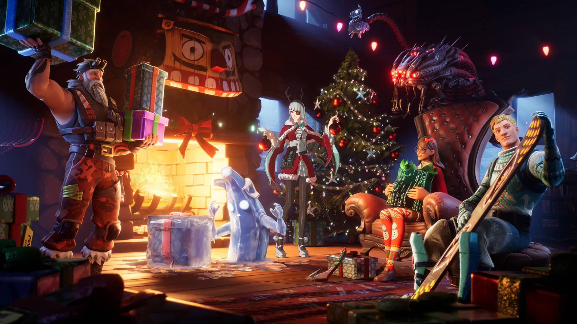 Fortnite Winterfest Brings Presents, Special Quests, Spider