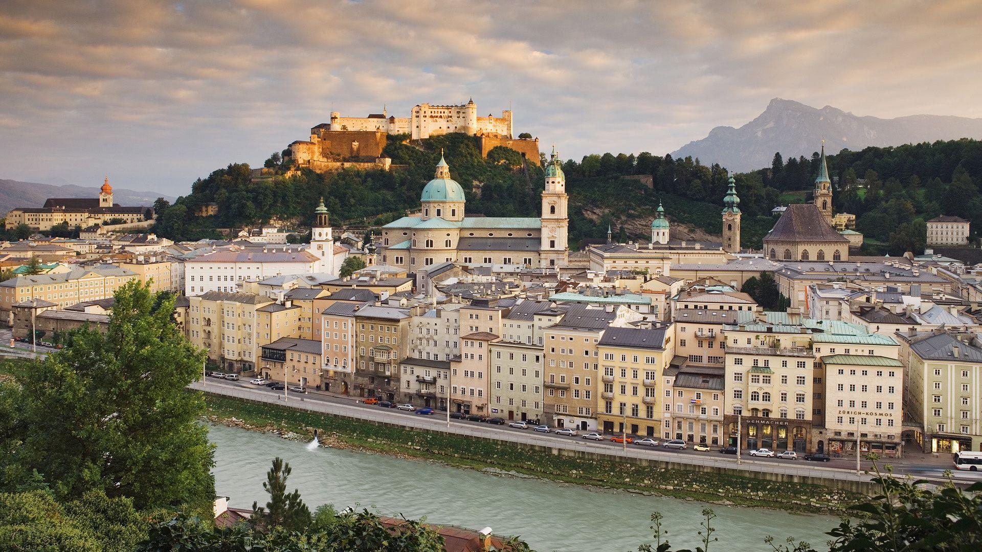 Salzburg, austria 2K Wallpapers and Backgrounds Wallpaper
