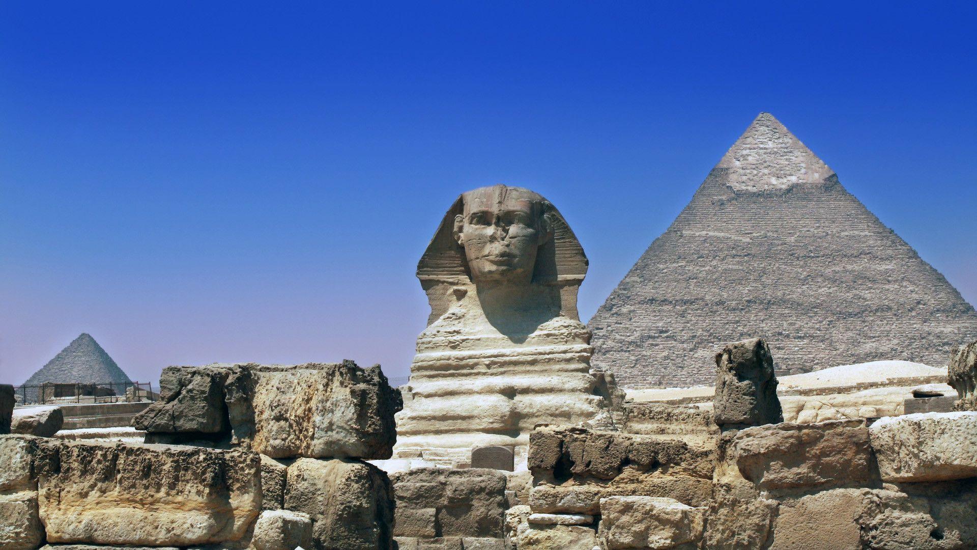 Cairo Sphinx Pyramids wallpapers