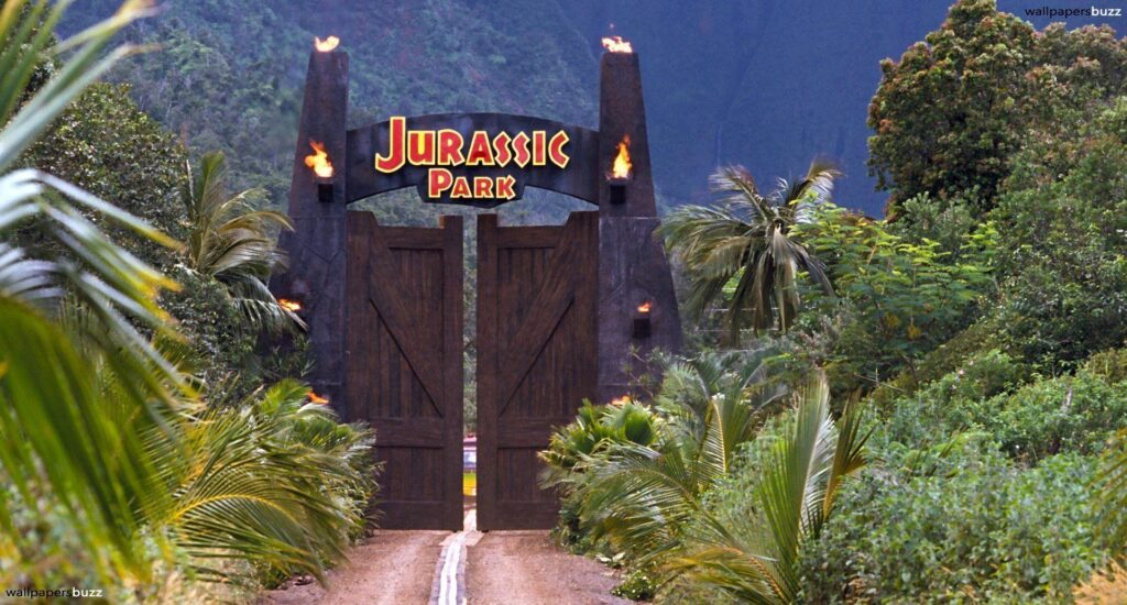 Gates of Jurassic Park 2K wallpapers