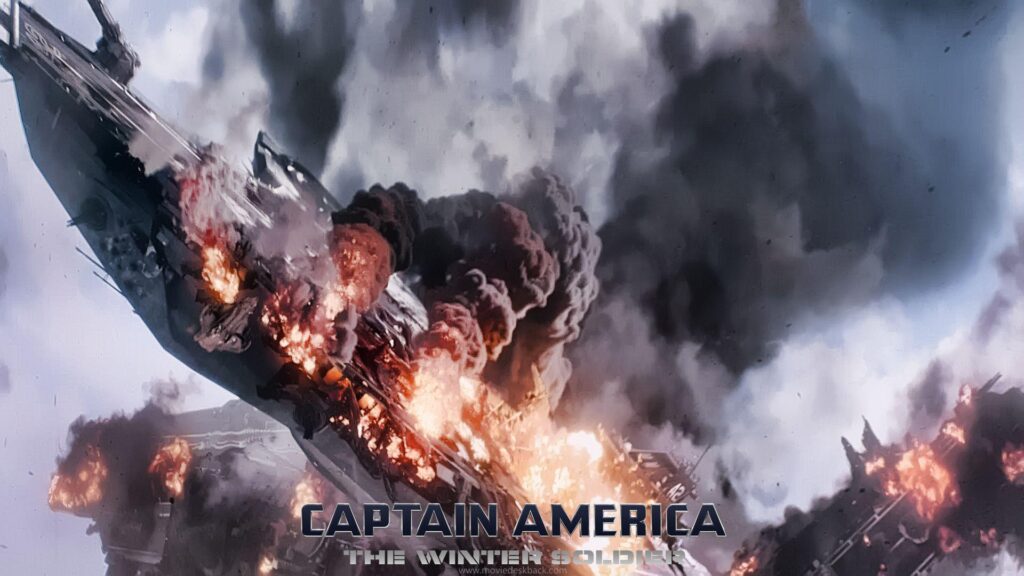 Captain America The Winter Soldier crash wallpapers and Wallpaper