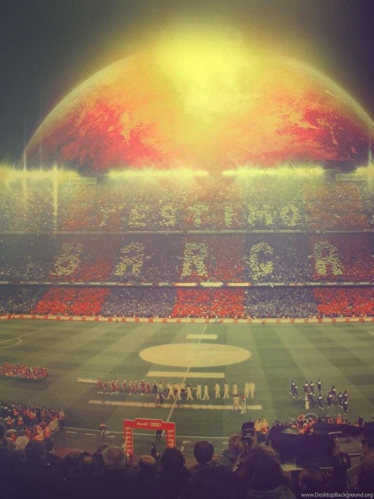 FC Barcelona Camp Nou Ipad Wallpapers Desk 4K Backgrounds