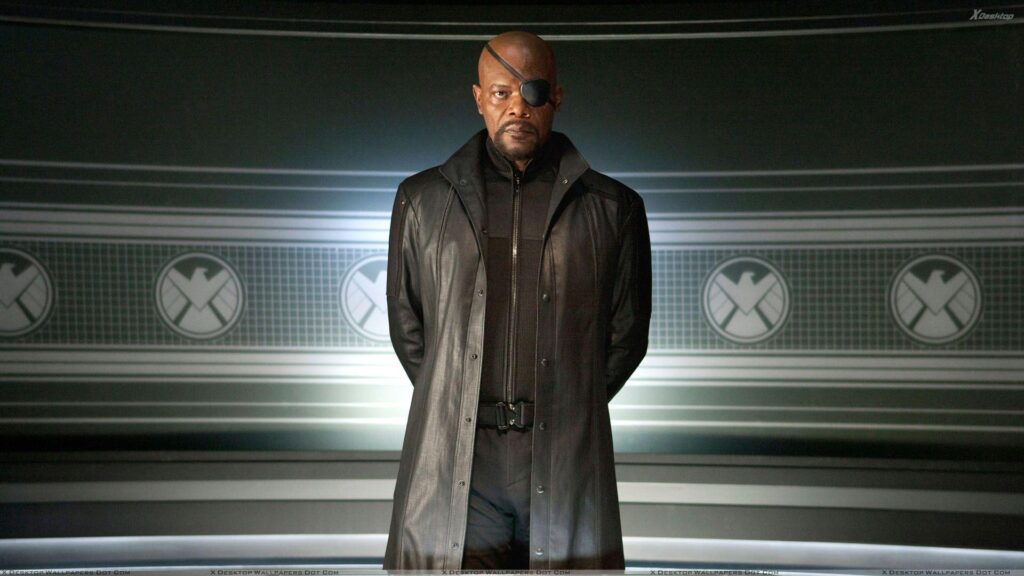 The Avengers – Samuel L Jackson As Nick Fury In Black Dress Wallpapers