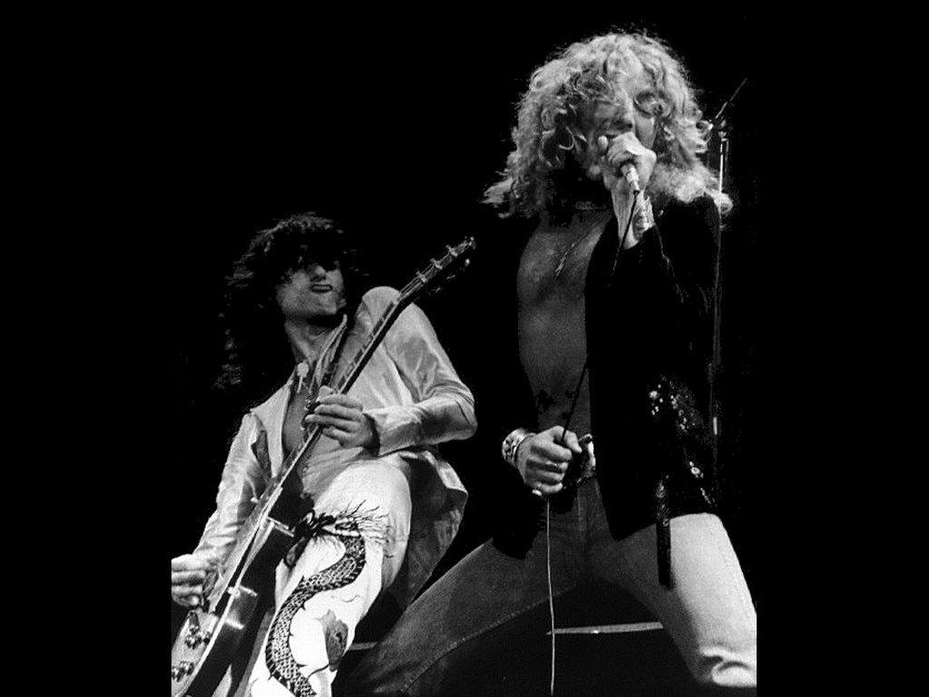 Led Zeppelin,Jimmy et Robert Plant en live, Wallpapers Metal