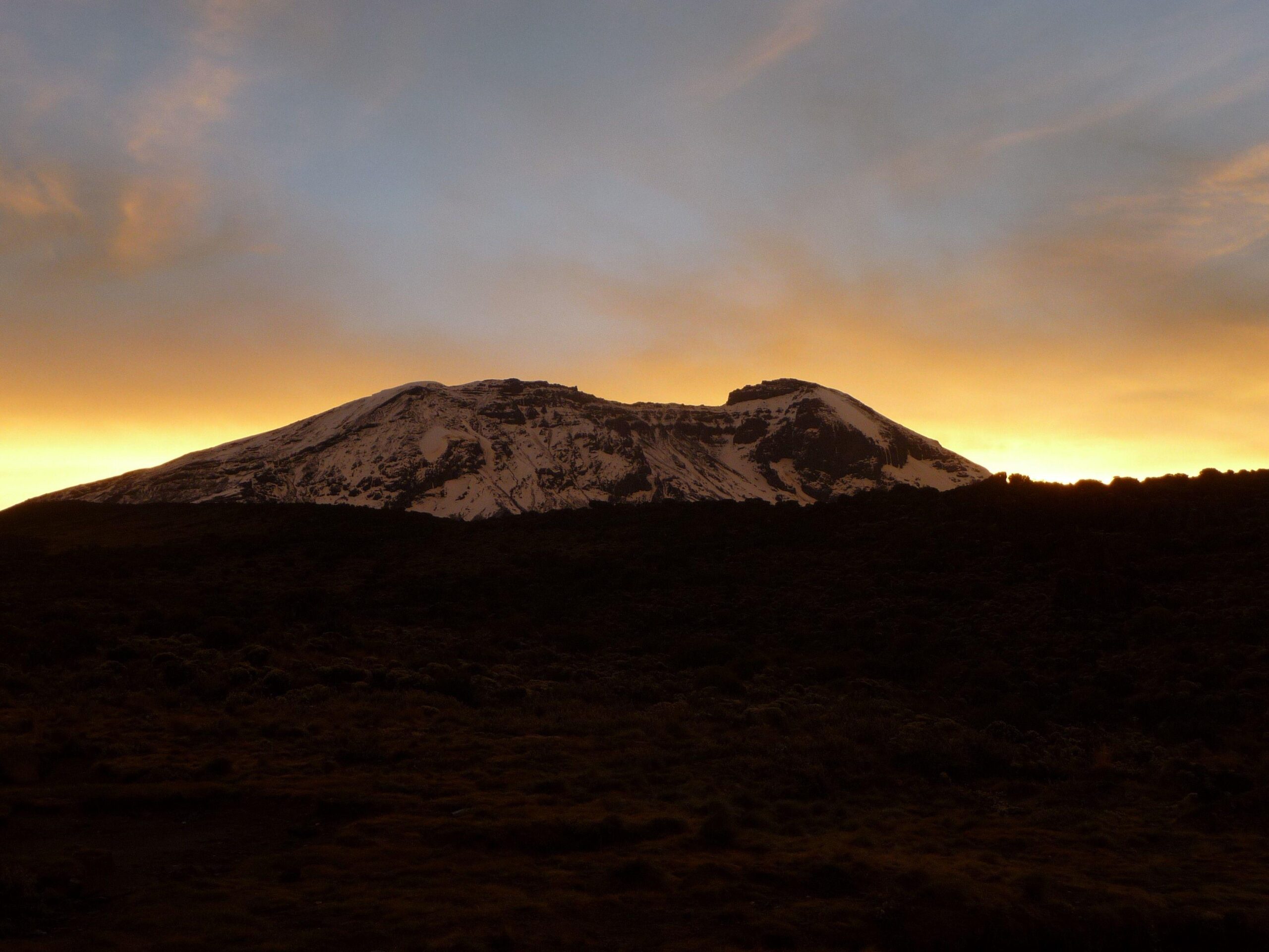 Mountains Sun Mountain Sunrise Africa Kilimanjaro Wallpapers