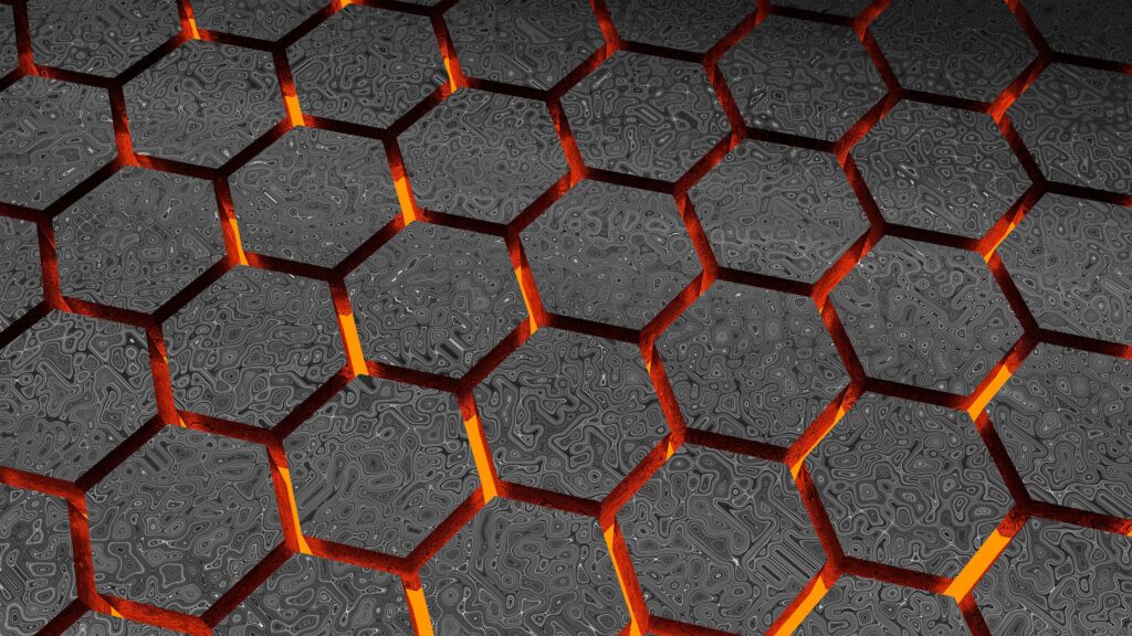 Lava Abstract Hexagon d, 2K D, k Wallpapers, Wallpaper, Backgrounds
