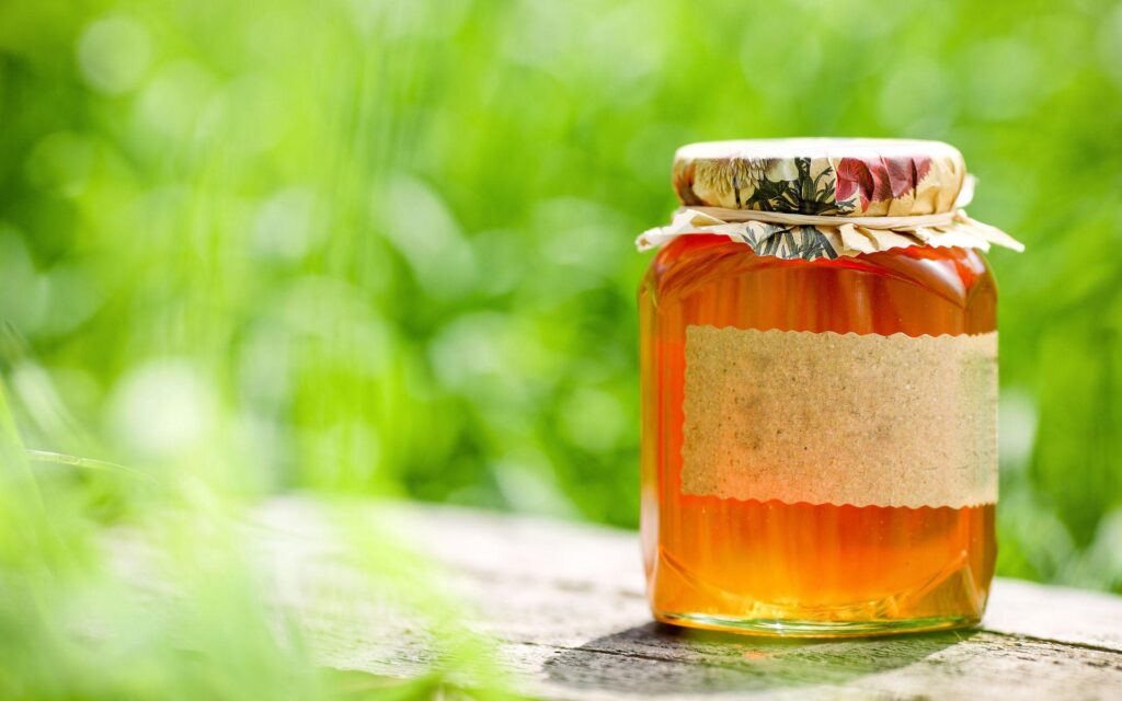 Food honey gold macro still life jar bee wallpapers