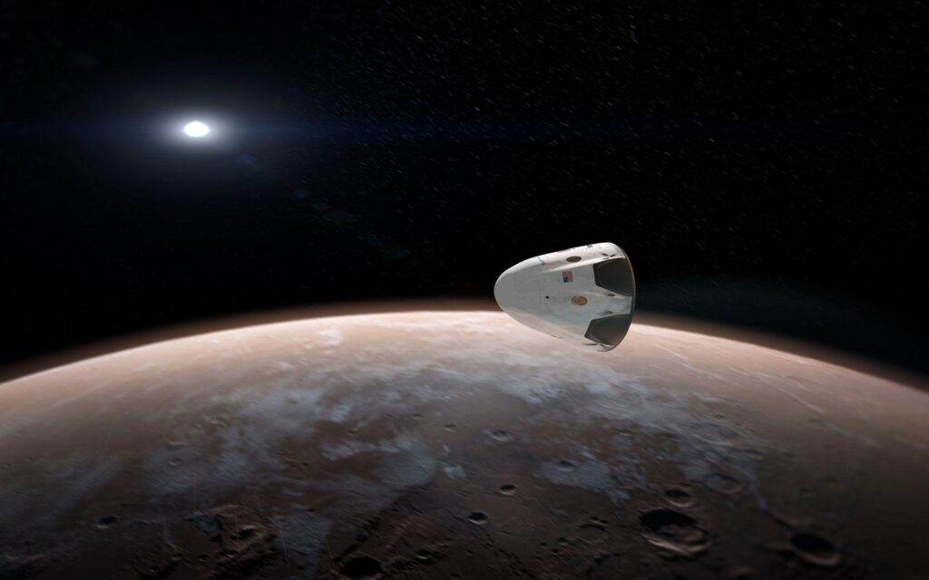 SpaceX’s Dragon Orbits Mars