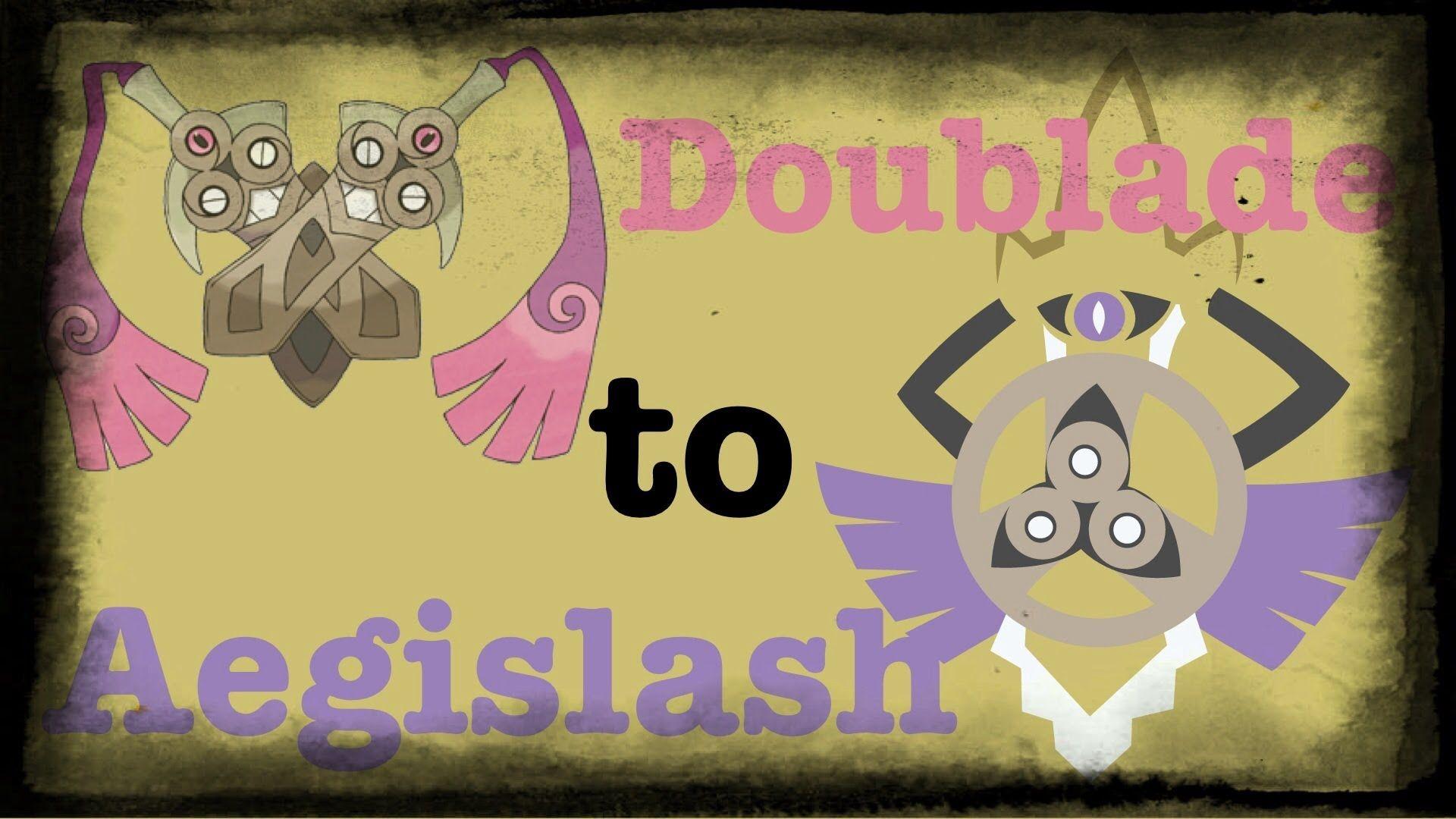 Pokemon X and Y How to evolve Doublade into Aegislash