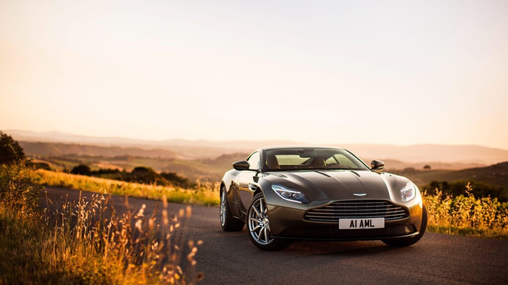 Download Wallpapers Aston martin, Db, Front view K