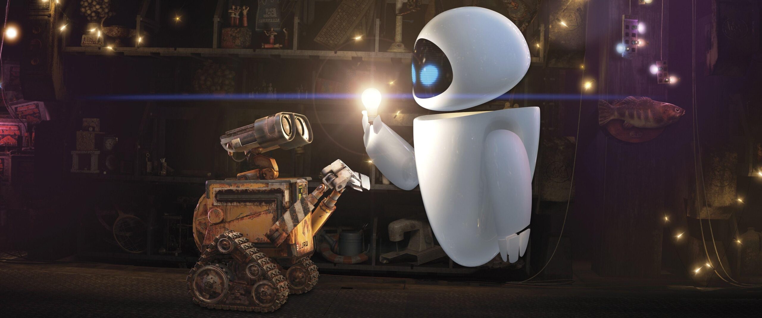 WALL·E, Disney, Movies, EVE Wallpapers 2K | Desk 4K and Mobile