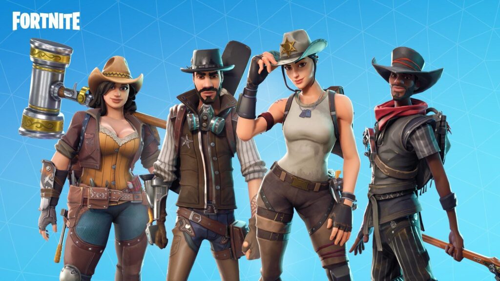 Wild West Heroes Road Trip Event Fortnite Season Wallpapers for
