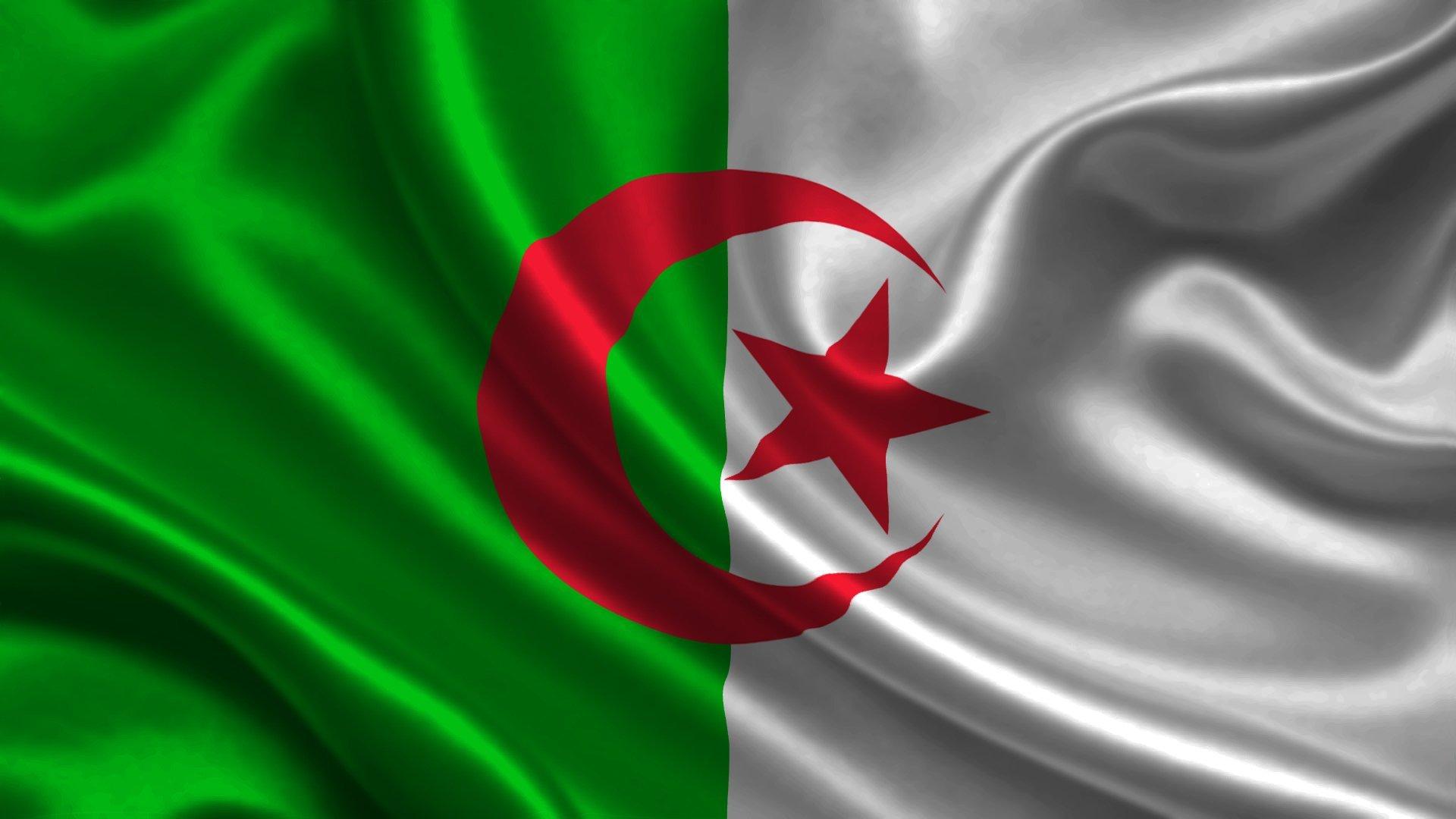 Algeria flag 2K wallpapers