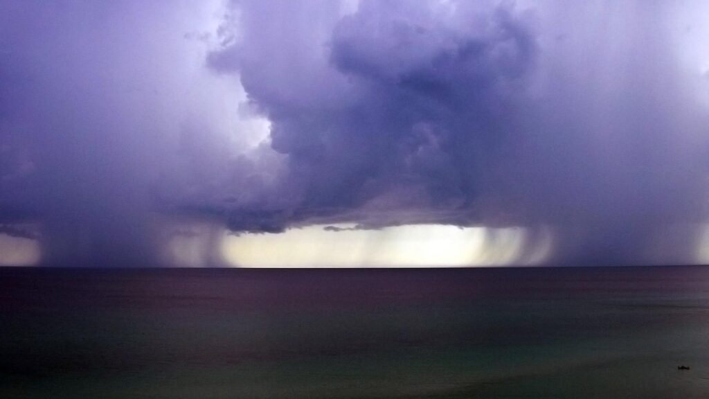 Storm Clouds, Panama City Beach widescreen wallpapers