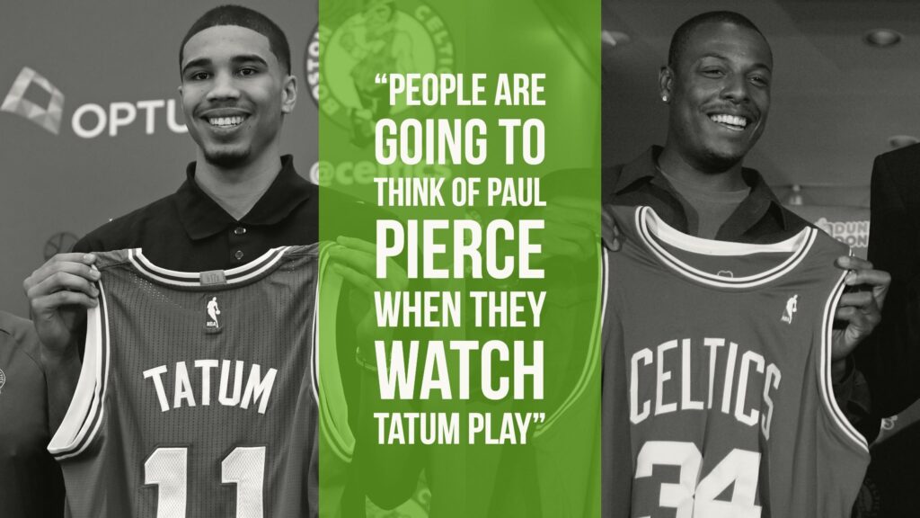 O’Connor ‘People are going to think of Paul Pierce when they