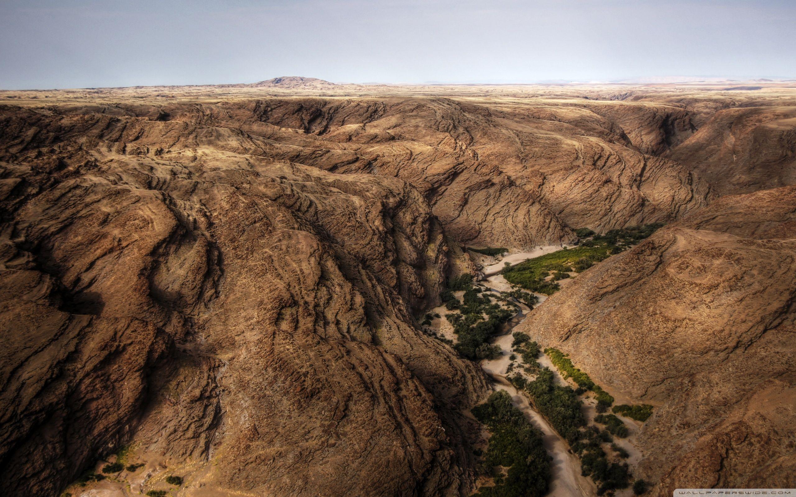 Kuiseb Canyon, Namibia 2K desk 4K wallpapers Widescreen High