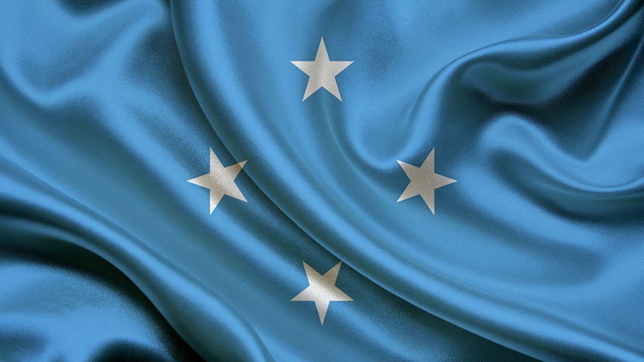 Micronesia Light Blue Flag