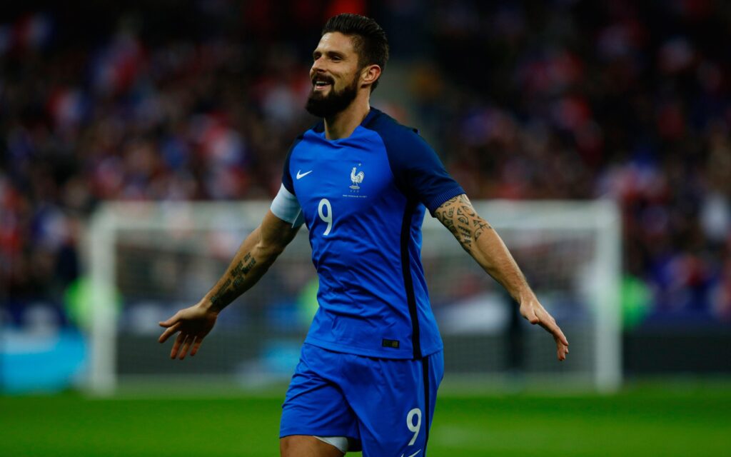 Download wallpapers Olivier Giroud, French football player, France
