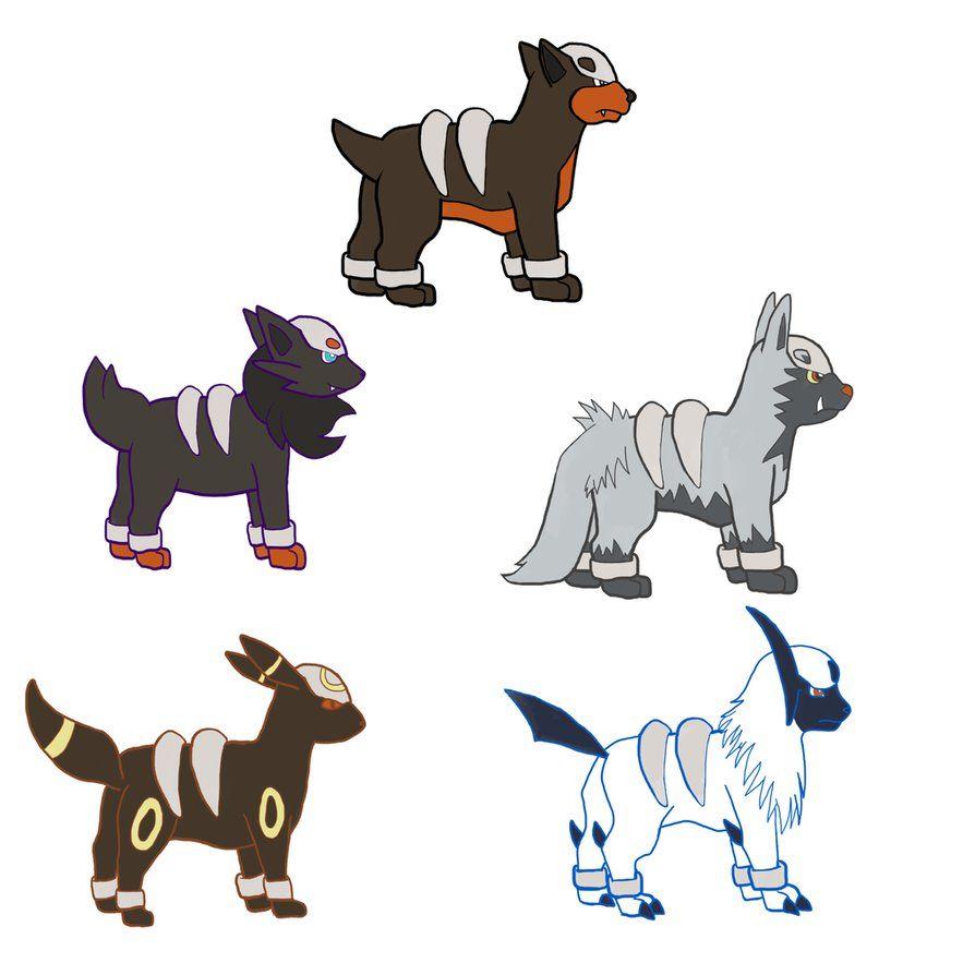 Houndour Variations by KokoKiero