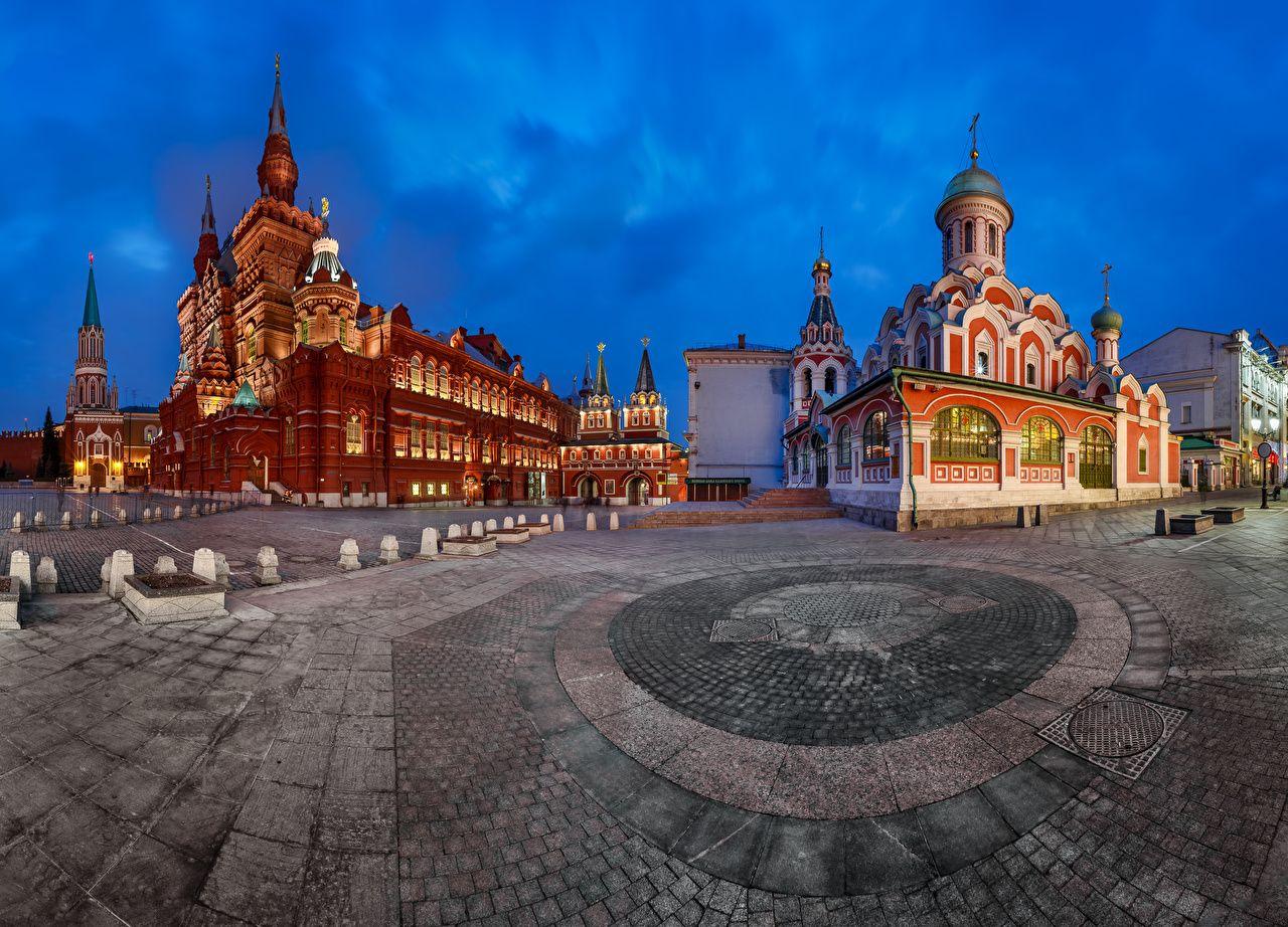 Wallpapers Cities Moscow Russia Town square Moscow Kremlin Red Square