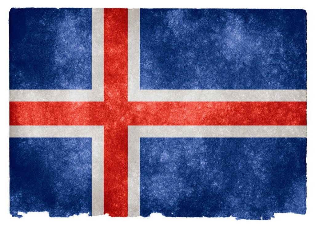 Iceland Flag 2K Wallpaper, Backgrounds Wallpaper