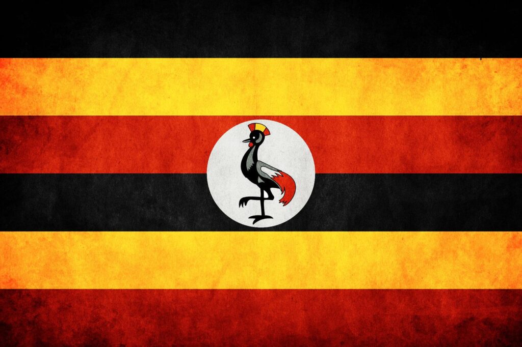 Uganda Grunge Flag wallpapers in Flags