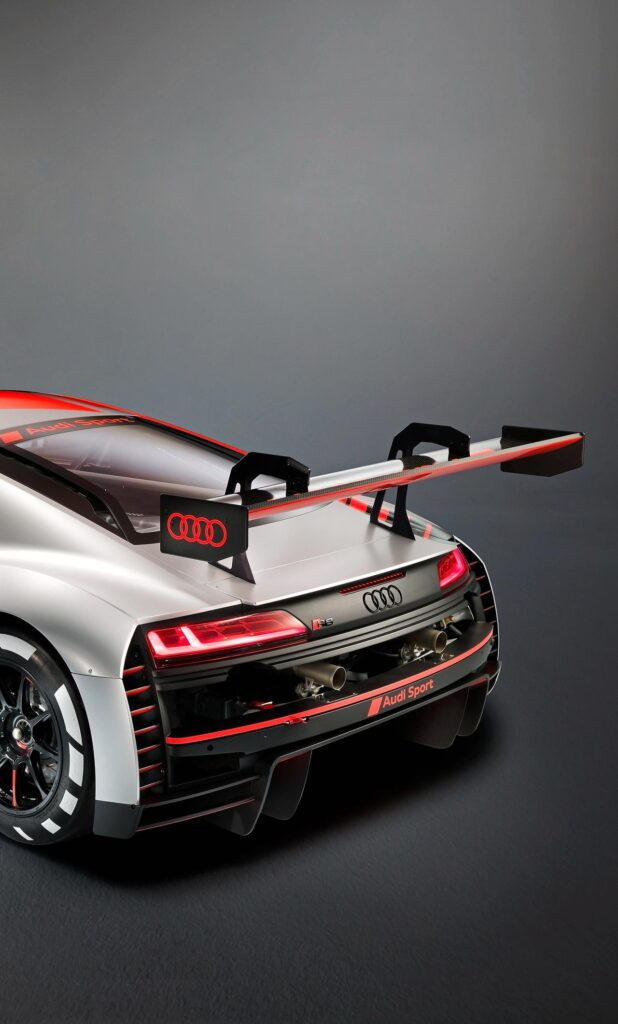 Audi R LMS Rear View iPhone 2K k Wallpapers
