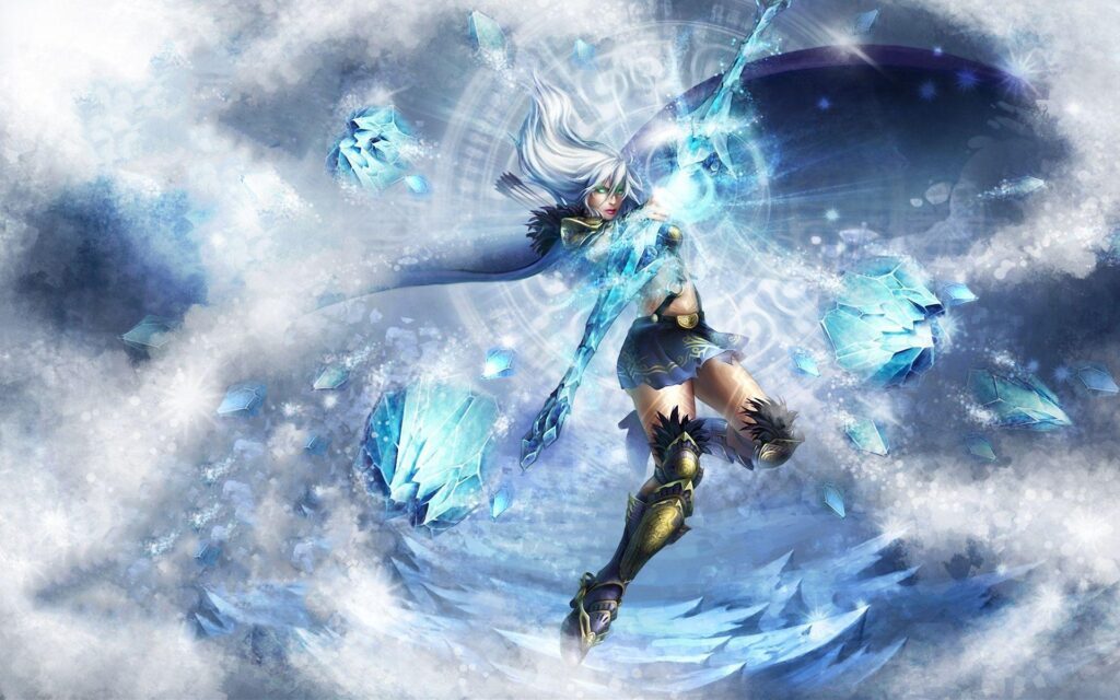 Ashe in League of Legends Wallpapers Wide or HD