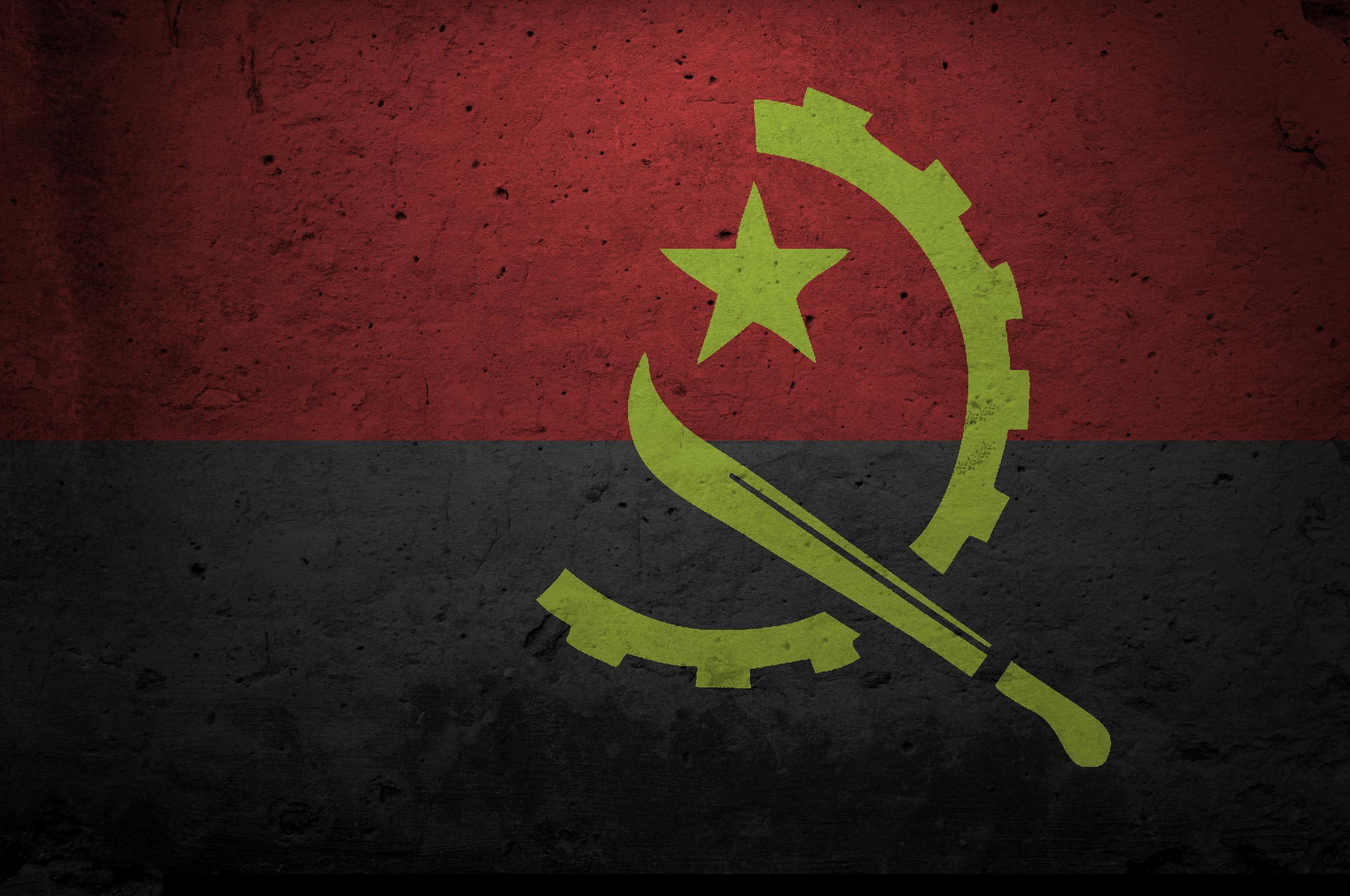Flag Of Angola 2K Wallpapers