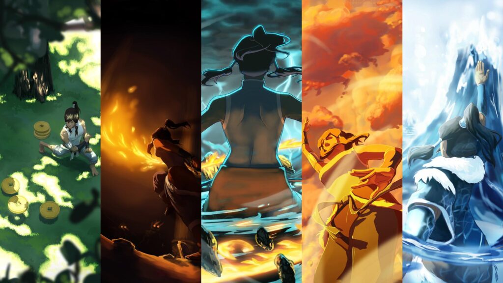 Avatar The Last Airbender Panels Collage Wallp Full HD