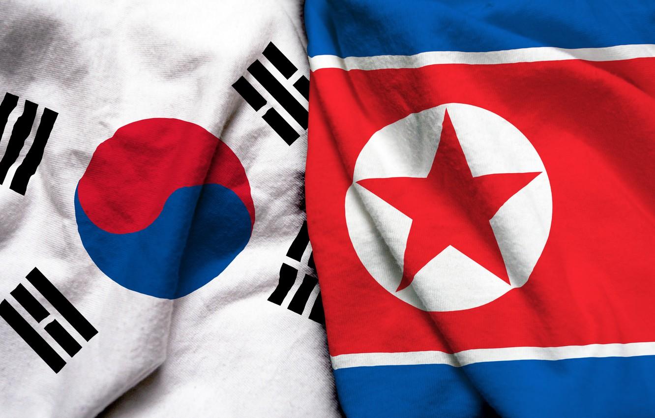 Wallpapers South Korea, flag, North Korea Wallpaper for desktop, section
