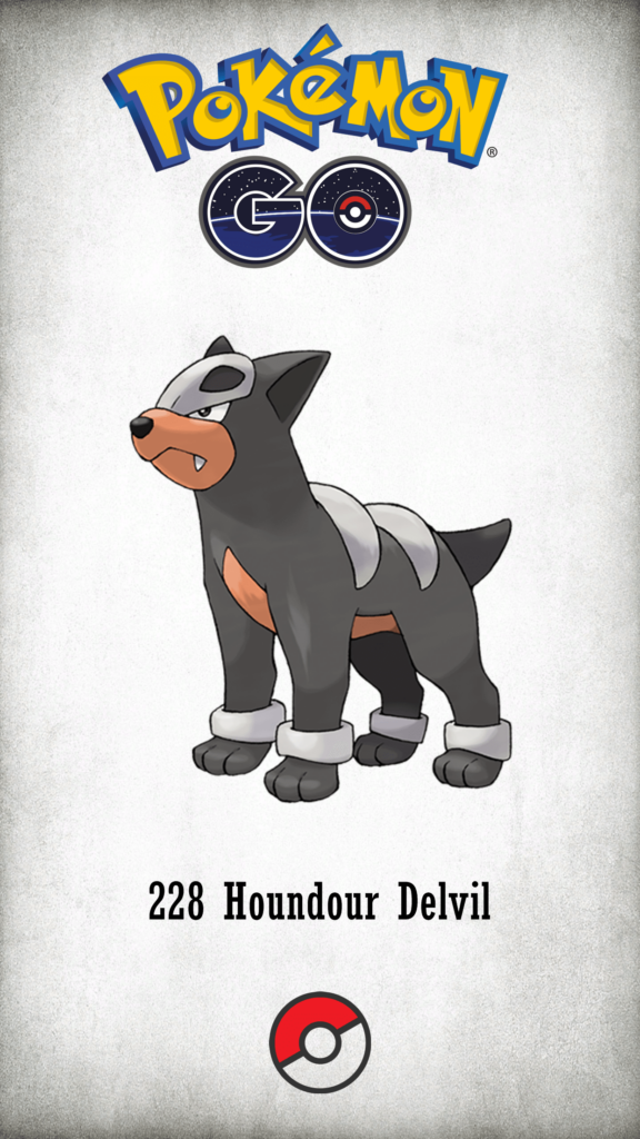 Character Houndour Delvil