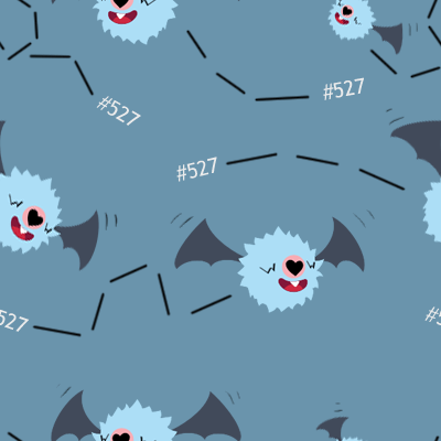Woobat Tile Backgrounds by BuizelKnight