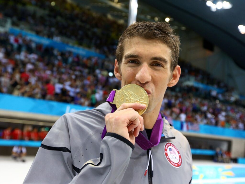 Michael Phelps Swimming