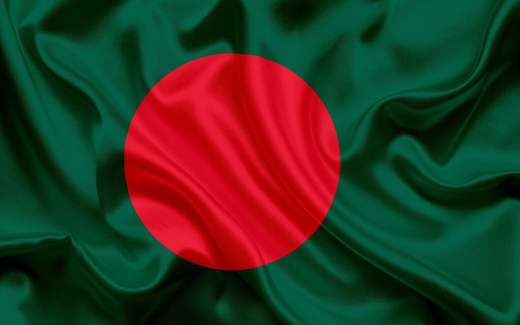 Download wallpapers Bangladeshi flag, Bangladesh, national symbols
