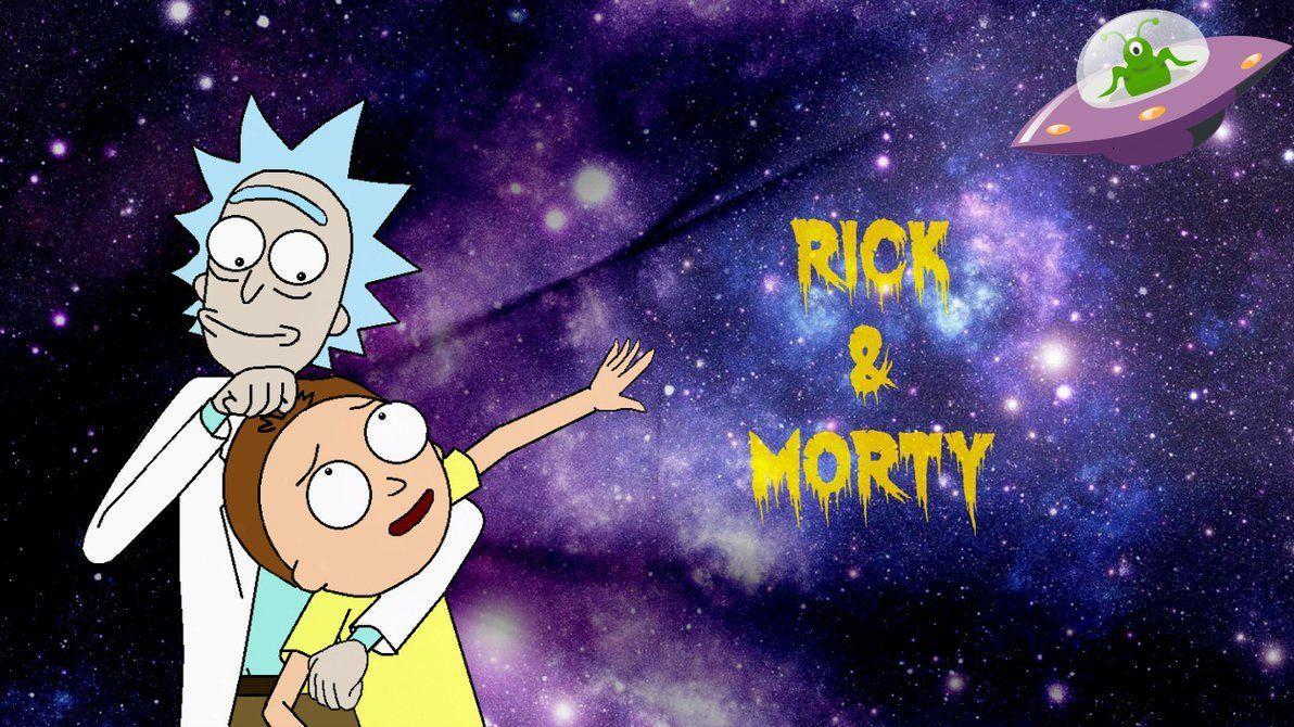 Rick And Morty Space and Aliens Wallpapers by Roxy