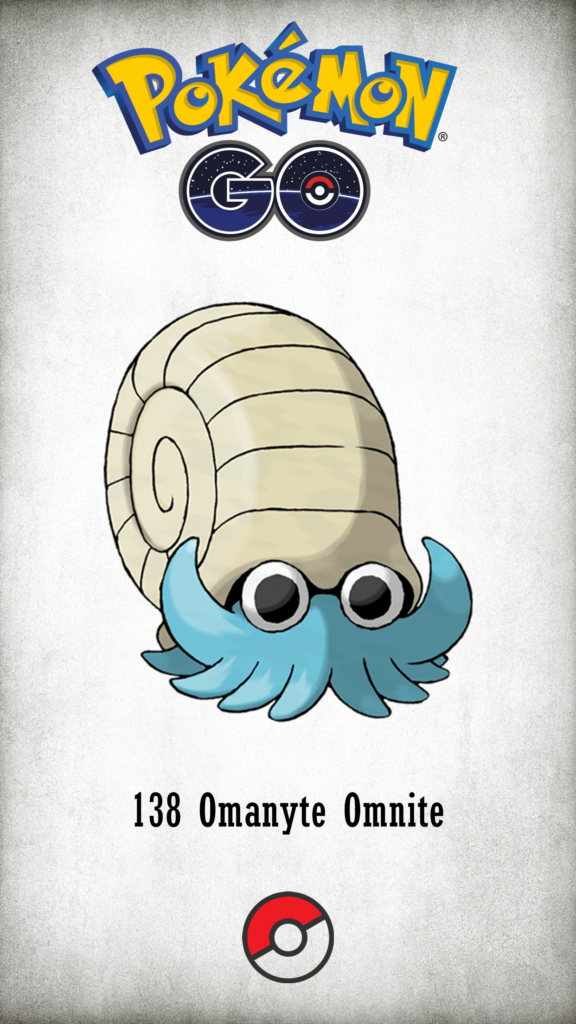 Character Omanyte Omnite