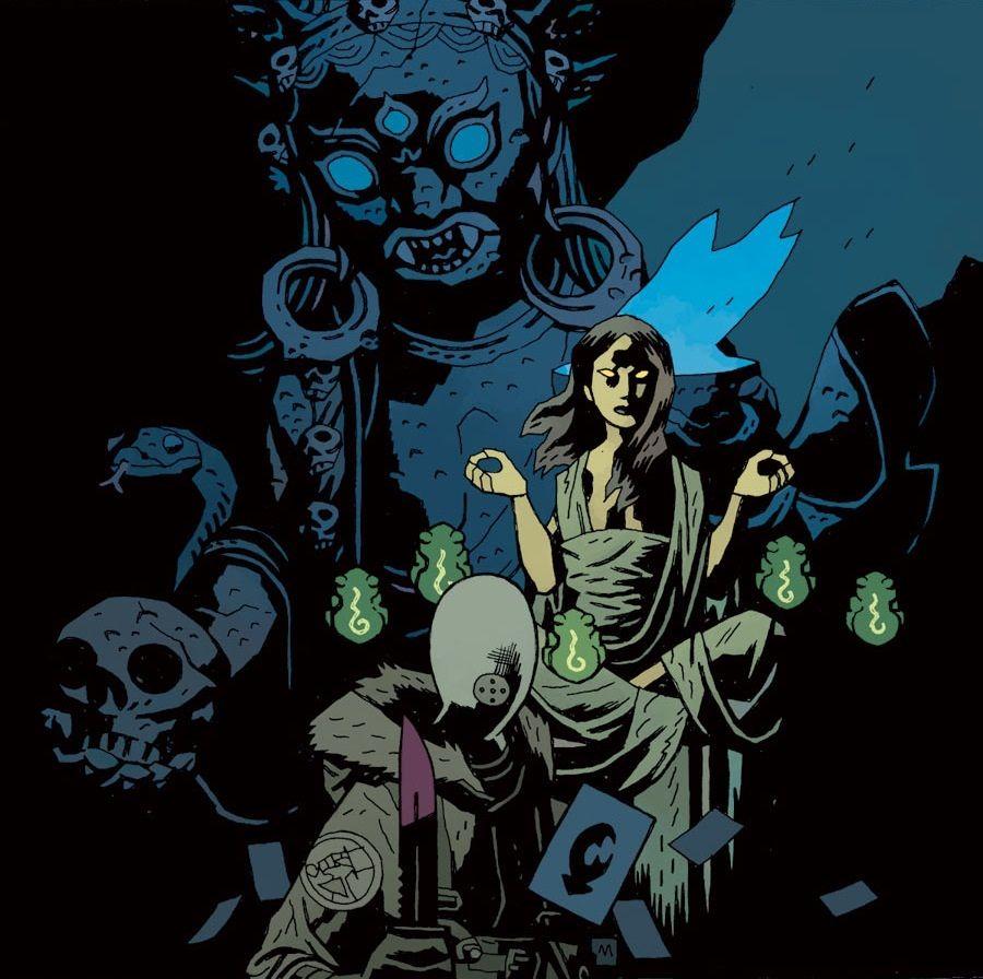 BPRD Special Agent Elizabeth ‘Liz’ Sherman by Mike Mignola