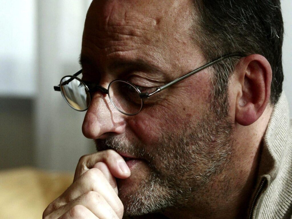 Wallpapers Jean Reno, actor, Hollywood, glasses, beard, gray haired