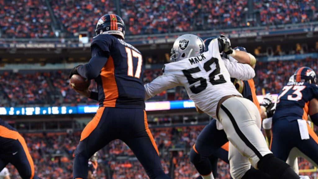 Khalil Mack has sacks as Raiders knock off Broncos