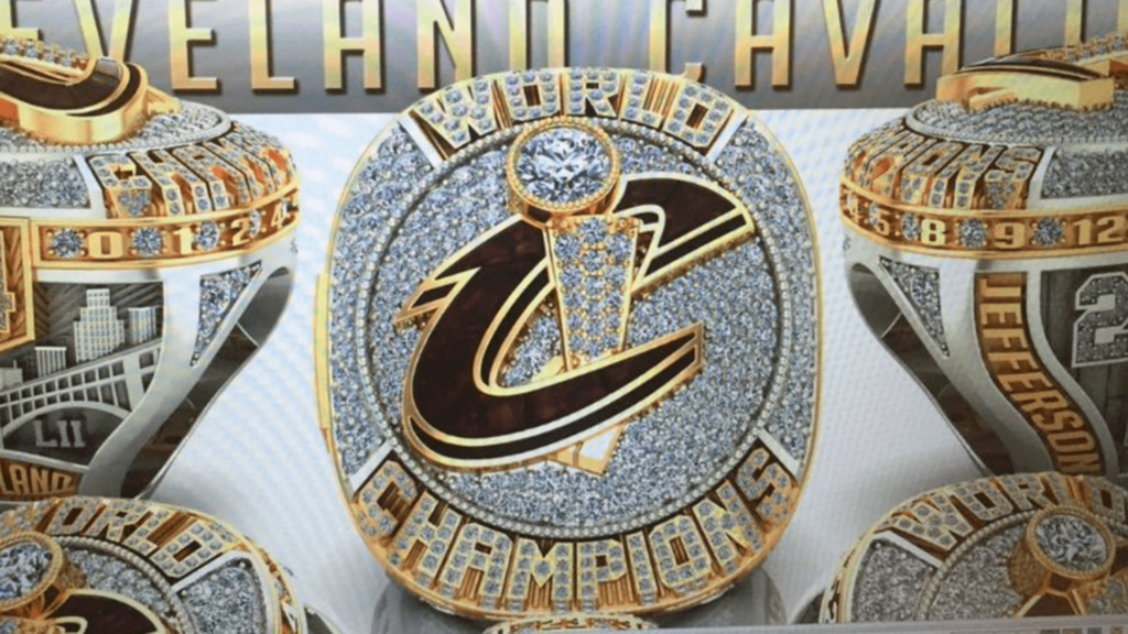 Take a look at the Cavaliers’ championship rings