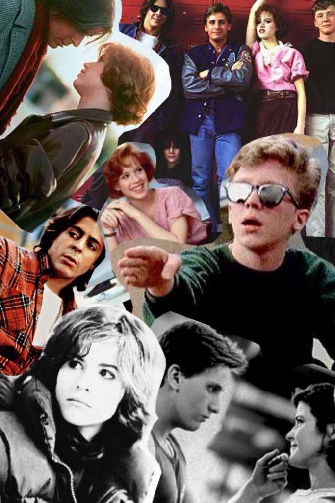 The breakfast club collage! Haha