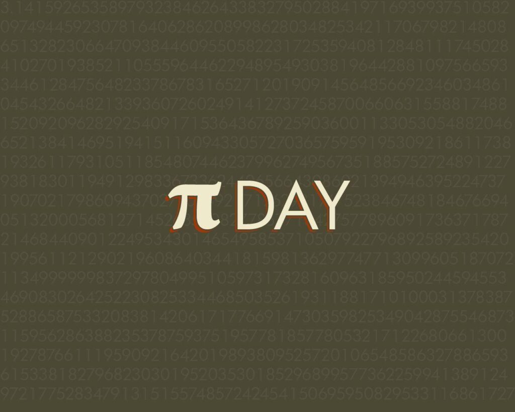 Typography Wallpaper Pi Day – Matters of Grey