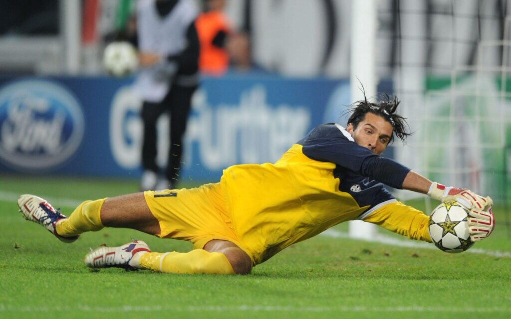 Download Wallpapers Gianluigi buffon, Uefa champions