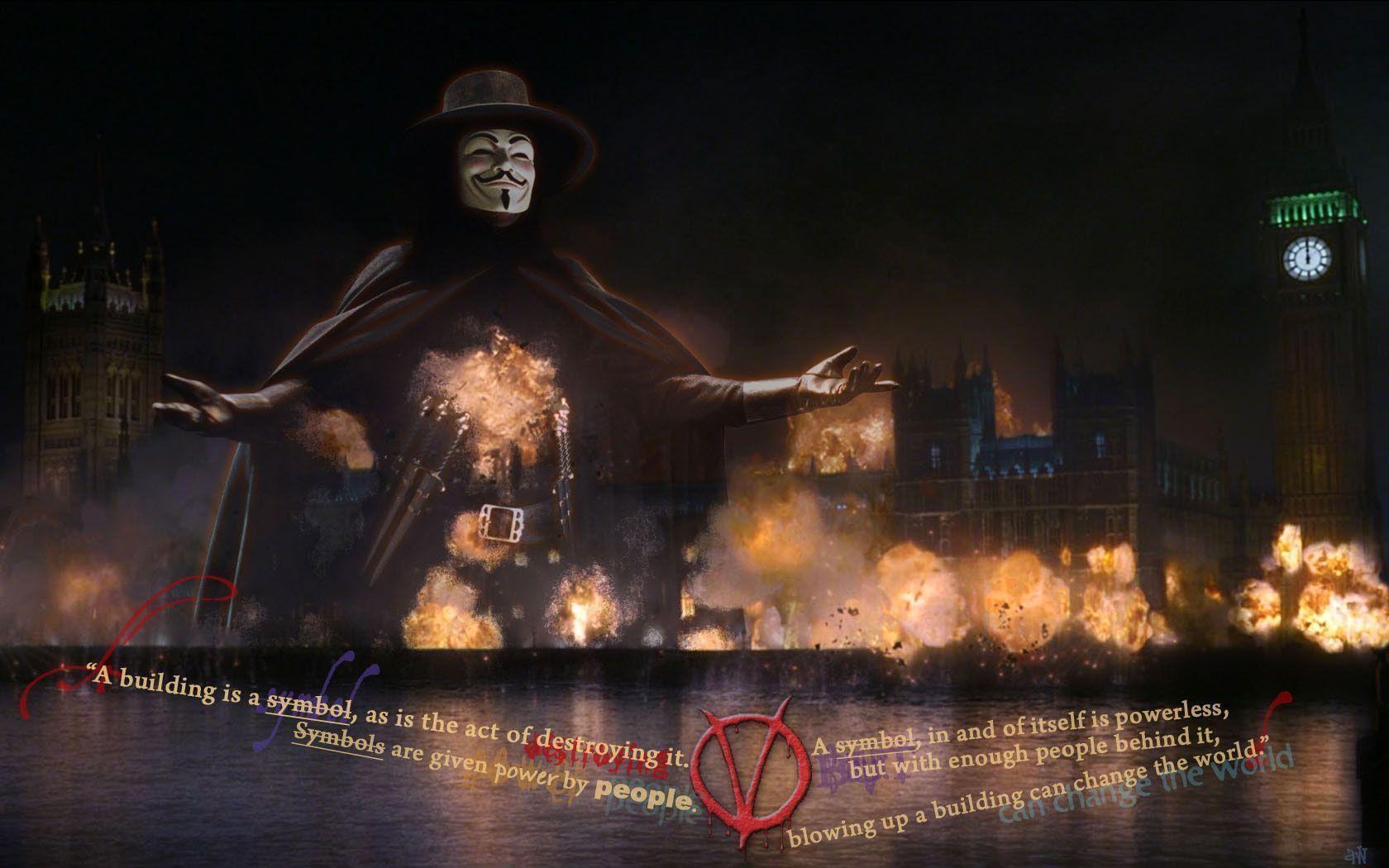 V For Vendetta Fondos
