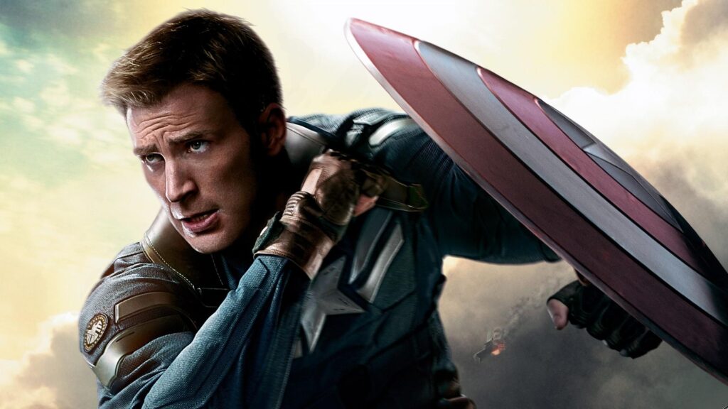 Chris Evans in Captain America Winter Soldier Wallpapers